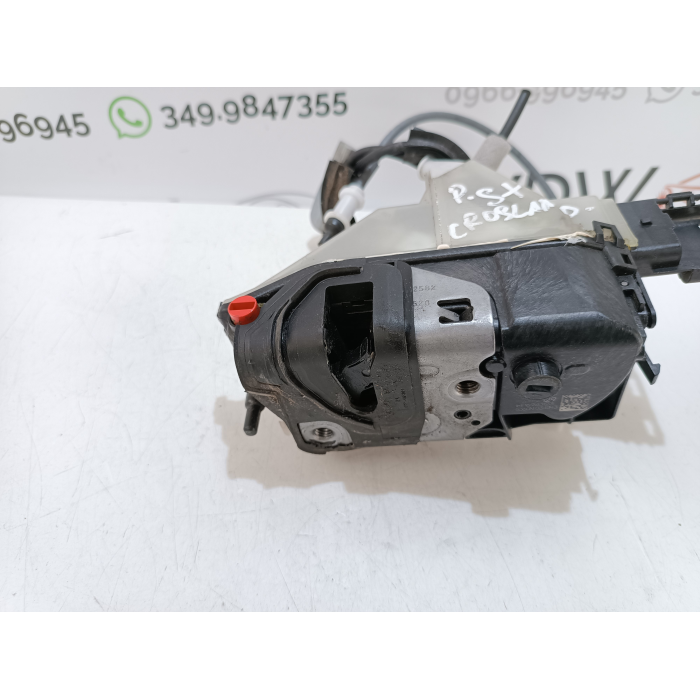 PSA146129 SERRATURA ELETTRICA PORTA POSTERIORE SINISTRO SX USATO OPEL CROSSLAND X (DAL 2017 IN POI >)