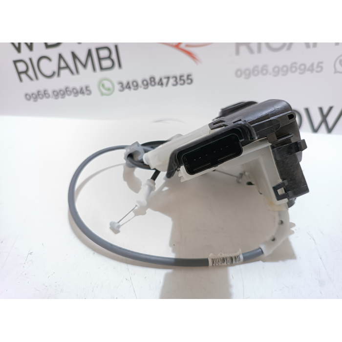 PSA123984 SERRATURA CHIUSURA ELETTRICA PORTA POSTERIORE DESTRO DX USATO CITROEN C3 3° SERIE (DAL 2016>)  