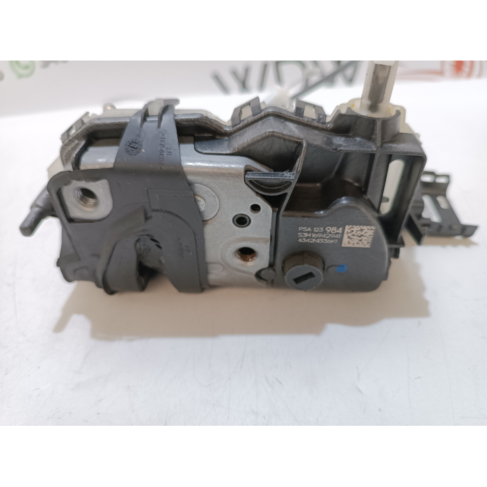 PSA123984 SERRATURA CHIUSURA ELETTRICA PORTA POSTERIORE DESTRO DX USATO CITROEN C3 3° SERIE (DAL 2016>)  