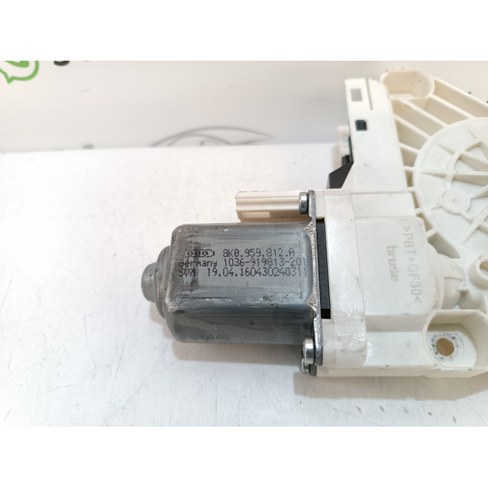 8K0959812A MOTORINO ALZAVETRO PORTA POSTERIORE DESTRO DX USATO AUDI Q3 8U 2.0 TDI (2011\2018) 