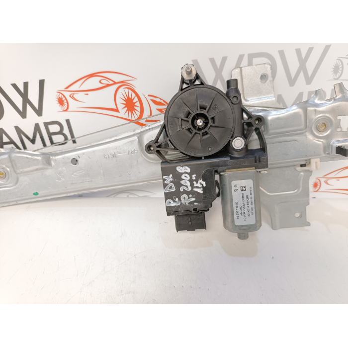 9829512980 ALZAVETRO ELETTRICO PORTA POSTERIORE DESTRO DX USATO PEUGEOT 2008 1.6 HDI (2013\2019) 