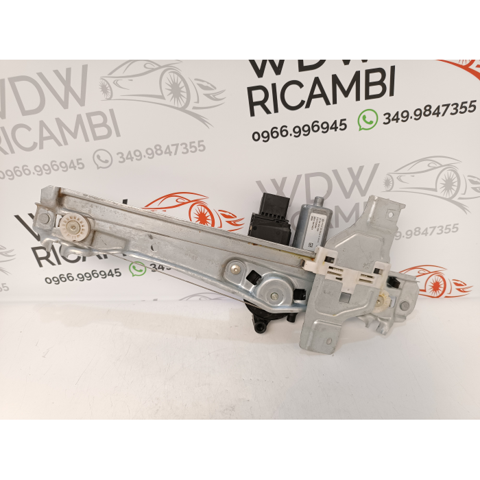 9829512980 ALZAVETRO ELETTRICO PORTA POSTERIORE DESTRO DX USATO PEUGEOT 2008 1.6 HDI (2013\2019) 