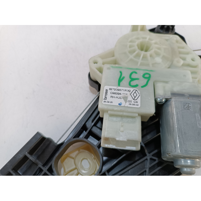 827209371R ALZAVETRO PORTA POSTERIORE DESTRO DX USATO RENAULT CAPTUR 2° (DAL 2019 IN POI >)