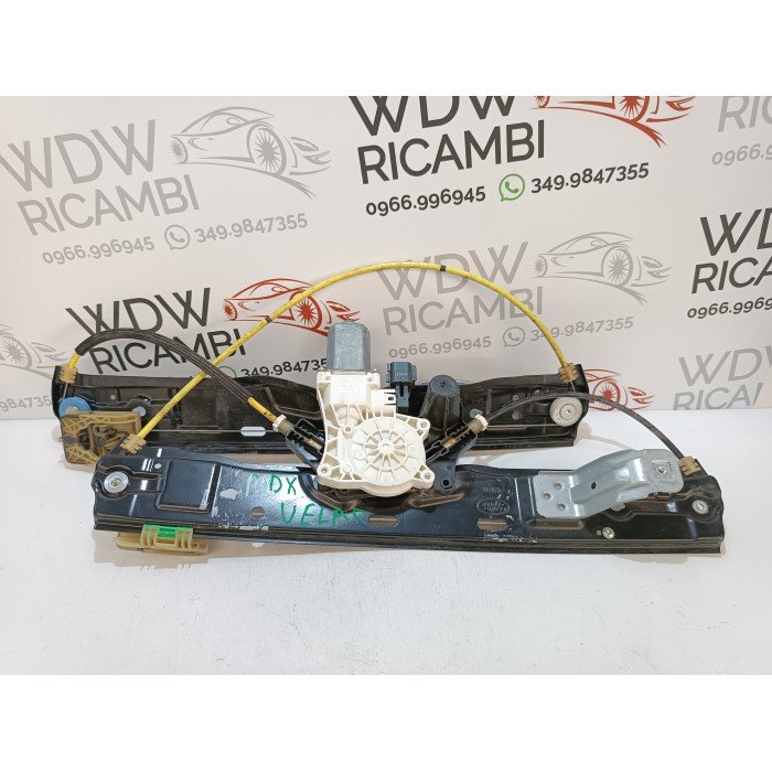 J8A227000AB ALZAVETRO ELETTRICO PORTA POSTERIORE DESTRO DX USATO LAND ROVER RANGE ROVER VELAR (DAL 2017 IN POI >)