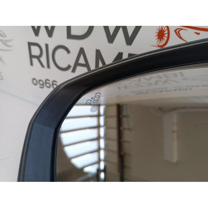 SPECCHIO SPECCHIETTO ELETTRICO 17 PIN SINISTRO SX USATO PEUGEOT 3008 II 2° (DAL 2016 > IN POI)