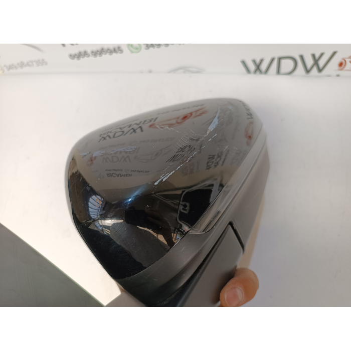 SPECCHIO SPECCHIETTO ELETTRICO 17 PIN SINISTRO SX USATO PEUGEOT 3008 II 2° (DAL 2016 > IN POI)