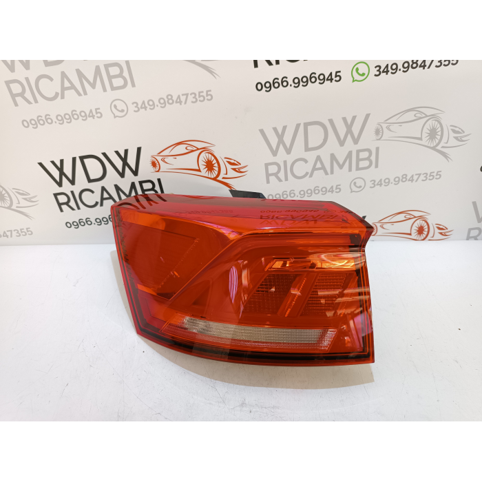 2GA945095 FANALE STOP LED ESTERNO POSTERIORE SINISTRO SX USATO VW T-ROC T ROC (2017\2020) 2018