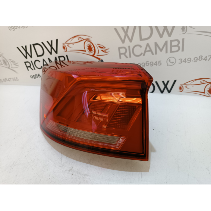 2GA945095 FANALE STOP LED ESTERNO POSTERIORE SINISTRO SX USATO VW T-ROC T ROC (2017\2020) 2018