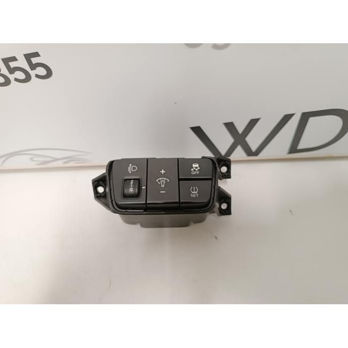 84757-H8000 PULSANTIERA INTERRUTTORE REGOLAZIONE FARI LUCI ABS OFF KIA RIO 2017 IN POI YB 
