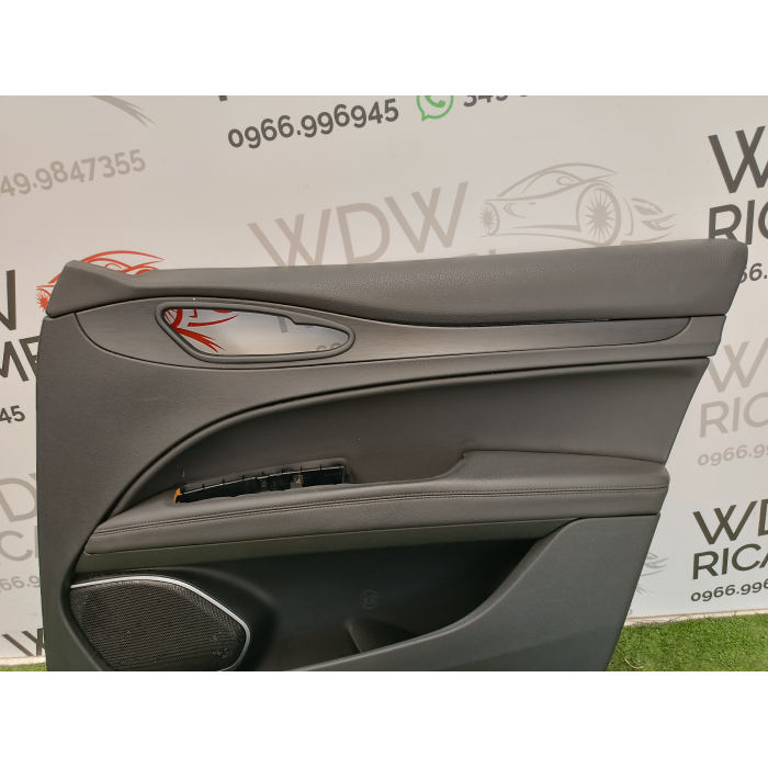 156197041 PANNELLO INTERNO IN PELLE PORTA ANTERIORE DESTRO USATO ALFA ROMEO STELVIO (949) (DAL 2016 IN POI >)