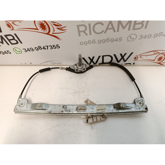 ALZAVETRO ALZACRISTALLO MANUALE POSTERIORE SINISTRO SX MITSUBISHI COLT Z30 CZ3 (04-12)