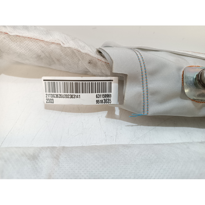 95183635 AIRBAG TENDA TENDINA LATO DESTRO DX USATO CHEVROLET AVEO 1.2 (2011\2016)