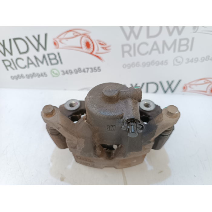 PINZA FRENO ANTERIORE SINISTRO SX USATO ORIGINALE CHEVROLET AVEO 1.2 (2011\2016)