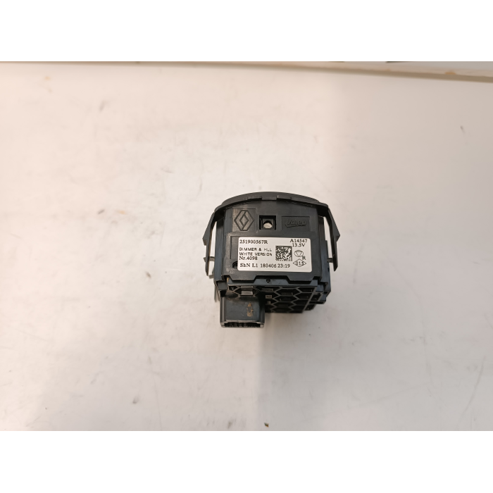 251900567R COMANDO REGOLATORE LUCI FARI INTERRUTTORE RENAULT CAPTUR 2013-2017  