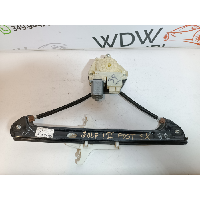 5G4839461B MOTORINO ALZAVETRO POSTERIORE SINISTRO SX VW GOLF 7 VII 5Q4959811A 