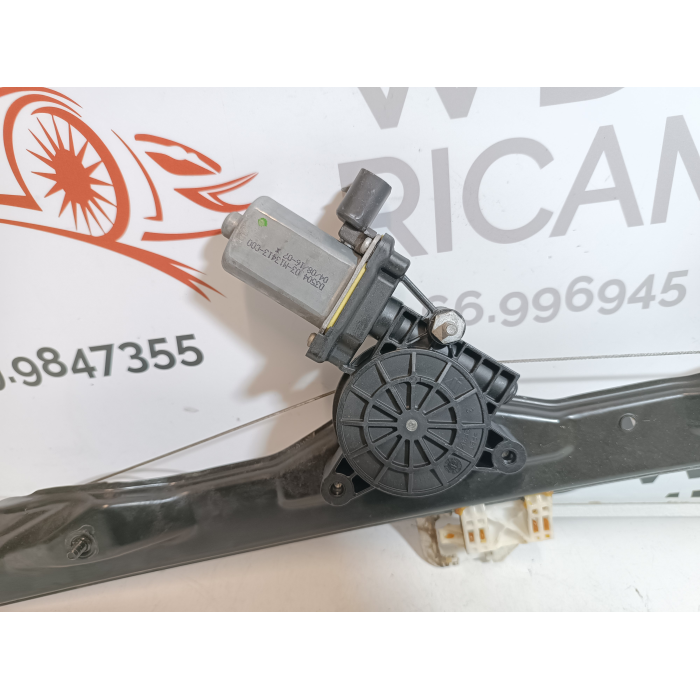 52060644 MOTORINO ALZAVETRO ALZACRISTALLO ANTERIORE SINISTRO SX FIAT PANDA ( 312 ) DAL 2012 