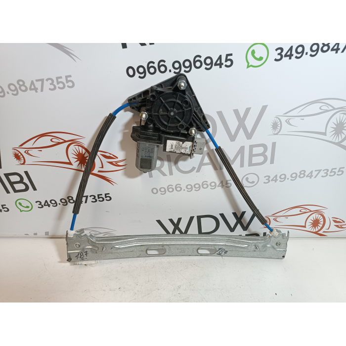 MOTORINO ALZAVETRO ALZACRISTALLO POSTERIORE POST SINISTRO SX FIAT 500L 6PIN ELETTRICO 