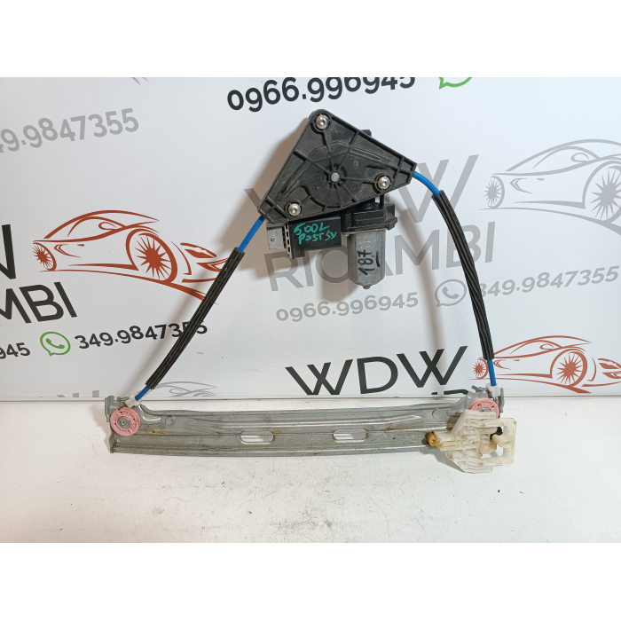 MOTORINO ALZAVETRO ALZACRISTALLO POSTERIORE POST SINISTRO SX FIAT 500L 6PIN ELETTRICO 