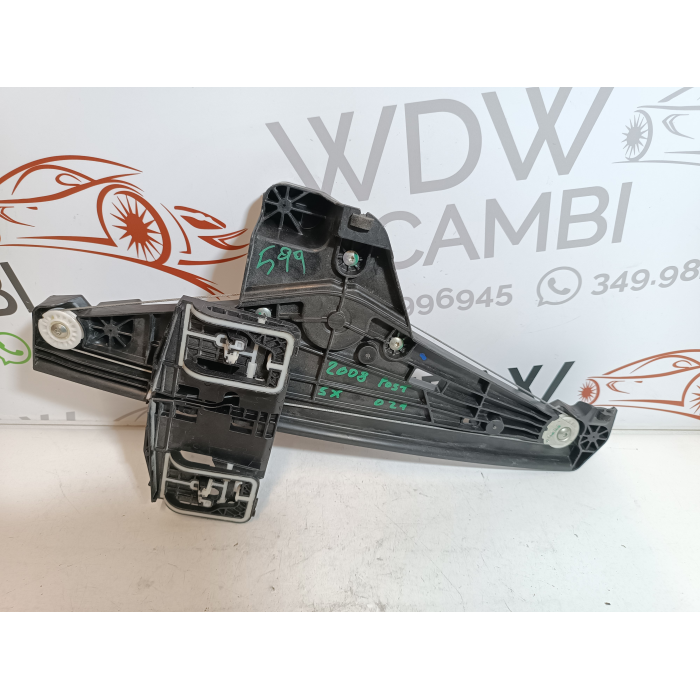 9830003180 MOTORINO ALZAVETRO POSTERIORE POST SINISTRO SX PEUGEOT 2008 2013-2019