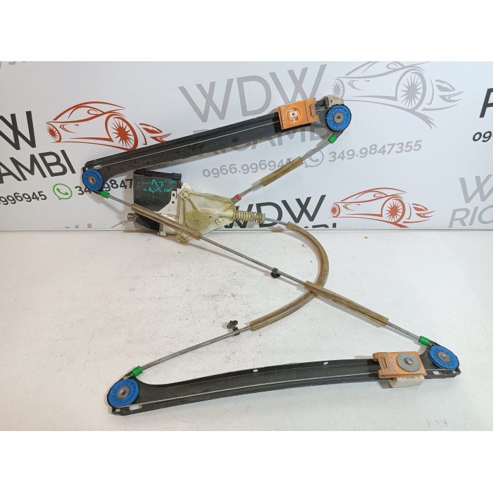 8P0959802A MOTORINO ALZAVETRO ALZACRISTALLO ANTERIORE DESTRO DX AUDI A3 (8P) (2003\2012) 