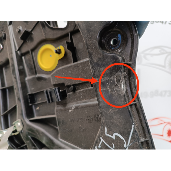 50549875 ALZAVETRO PANNELLO ANTERIORE DESTRO ALFA ROMEO STELVIO (949) (DAL 2016 IN POI >)