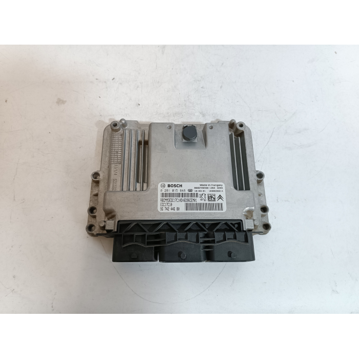 9666729480 CENTRALINA MOTORE BOSCH CITROEN DS3 C3 2009-2016 1.6 HDI 68KW 92CV 9HP 9674244680 0281015848