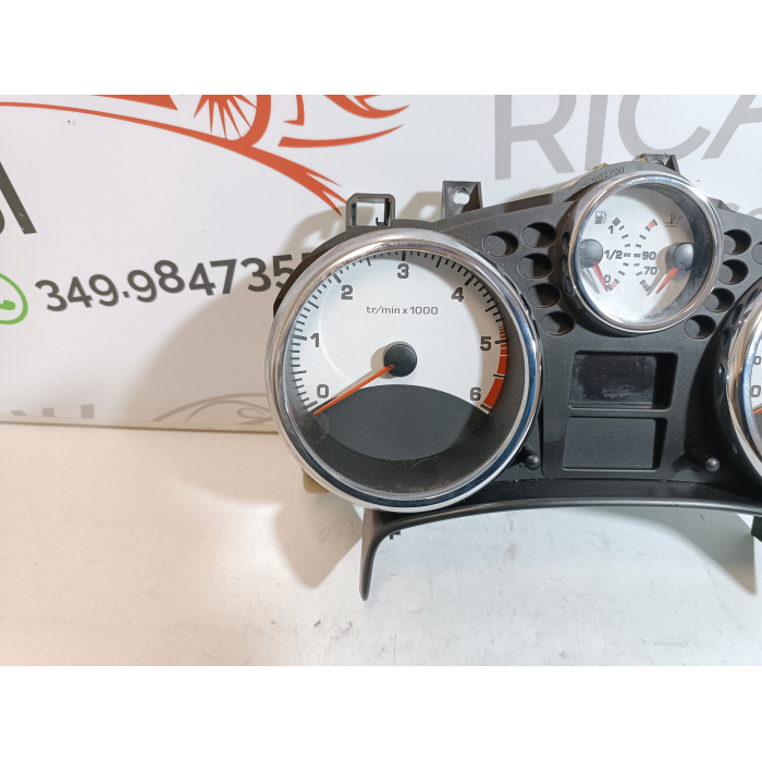9662904980 QUADRO CONTACHILOMETRI PEUGEOT 207 1.6 HDI (2006\2015) A2C53065549