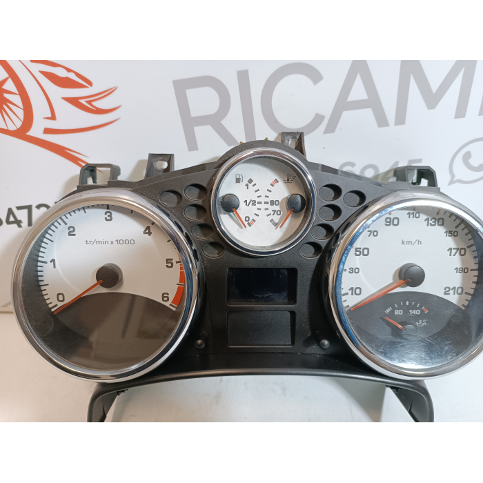 9662904980 QUADRO CONTACHILOMETRI PEUGEOT 207 1.6 HDI (2006\2015) A2C53065549