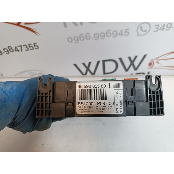 9659285580 CENTRALINA BODY COMPUTER PEUGEOT 207 1.6 HDI (2006\2015)