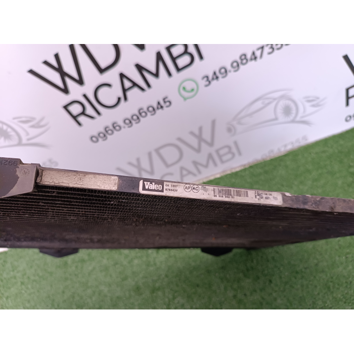 9650894080 RADIATORE ARIA CONDIZIONATA A\C PEUGEOT 207 1.6 HDI (2006\2015)