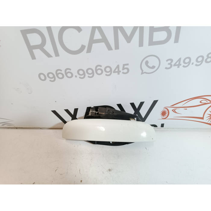 MANIGLIA ESTERNA PORTA PORTIERA ANTERIORE DESTRA BIANCA FIAT PANDA 312-319 DAL 2012 