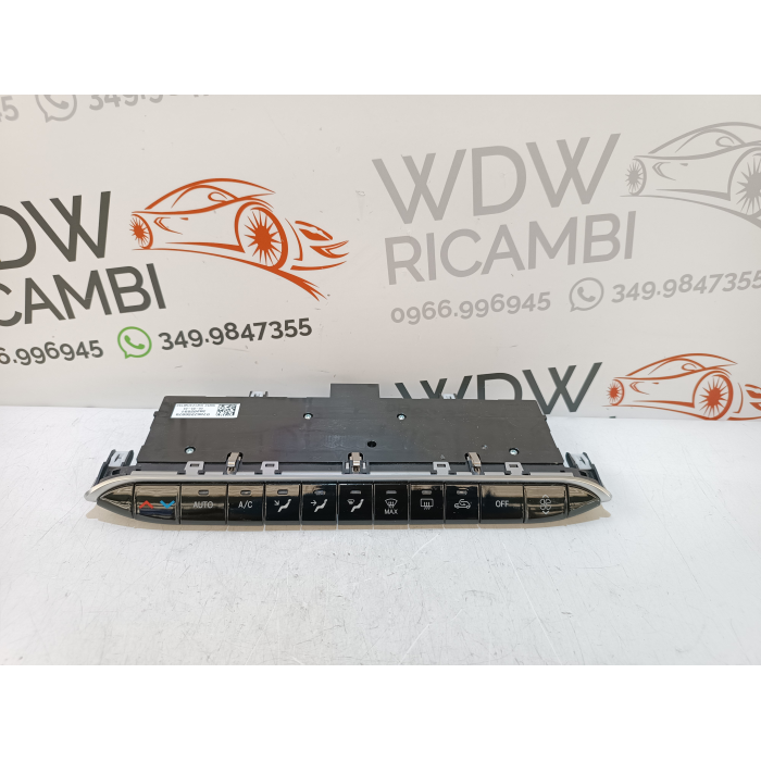 07357256870 CENTRALINA COMANDI CLIMA A\C USATO FIAT NUOVA 500 E 500E ELETTRICA 2020 IN POI 