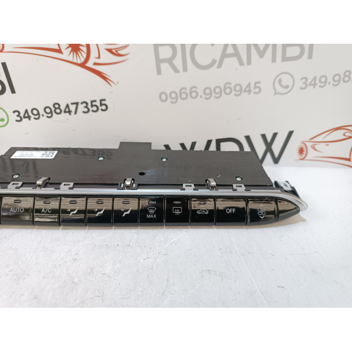 07357256870 CENTRALINA COMANDI CLIMA A\C USATO FIAT NUOVA 500 E 500E ELETTRICA 2020 IN POI 