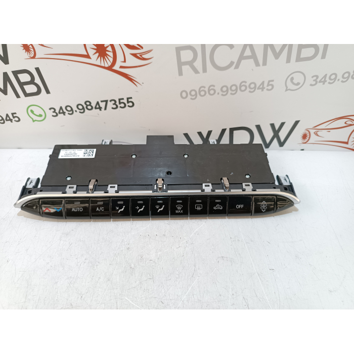 07357256870 CENTRALINA COMANDI CLIMA A\C USATO FIAT NUOVA 500 E 500E ELETTRICA 2020 IN POI 
