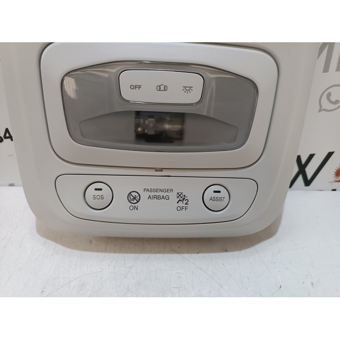 735715762 PLAFONIERA COMPLETA ANTERIORE FIAT NUOVA 500 E 500E ELETTRICA 2020 IN POI 