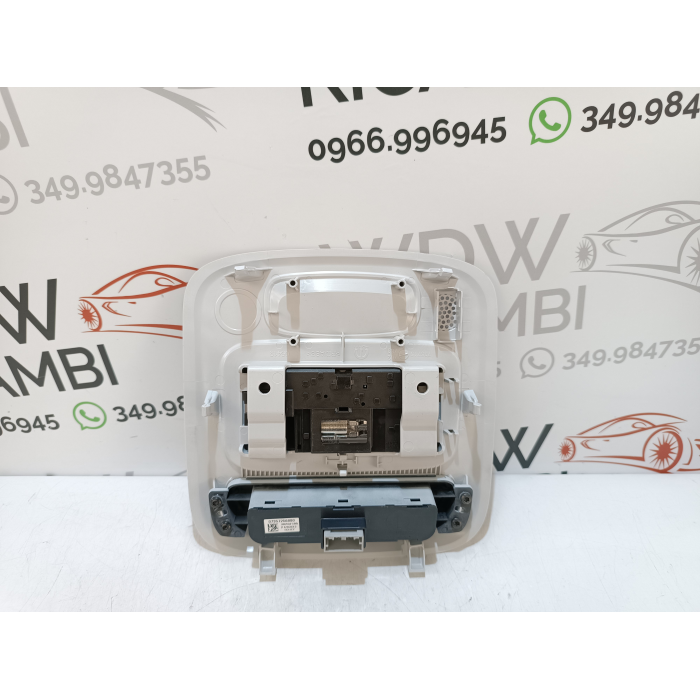 735715762 PLAFONIERA COMPLETA ANTERIORE FIAT NUOVA 500 E 500E ELETTRICA 2020 IN POI 