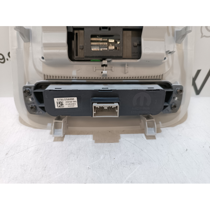 735715762 PLAFONIERA COMPLETA ANTERIORE FIAT NUOVA 500 E 500E ELETTRICA 2020 IN POI 