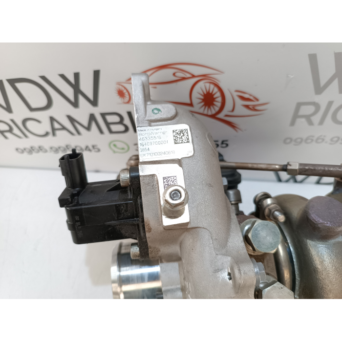 46335516 TURBO TURBINA USATO ORIGINALE FIAT 500X 1.3 BENZINA (DAL 2014 IN POI >) 