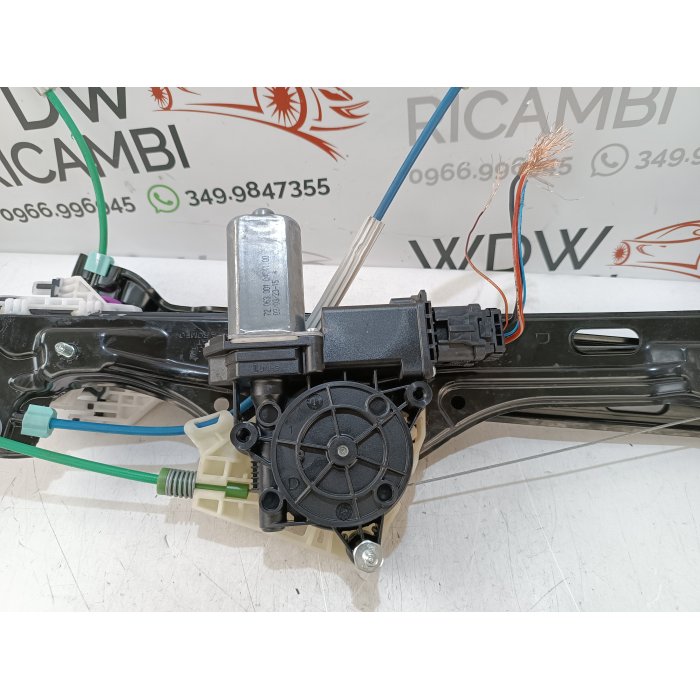 52138083 ALZAVETRO PORTA ANTERIORE DESTRO FIAT 500 E 500E ELETTRICA 2020 IN POI 