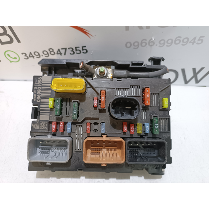 9661086980 CENTRALINA BODY COMPUTER FUSIBILIERA PEUGEOT 207 1.6 HDI (2006\2015)