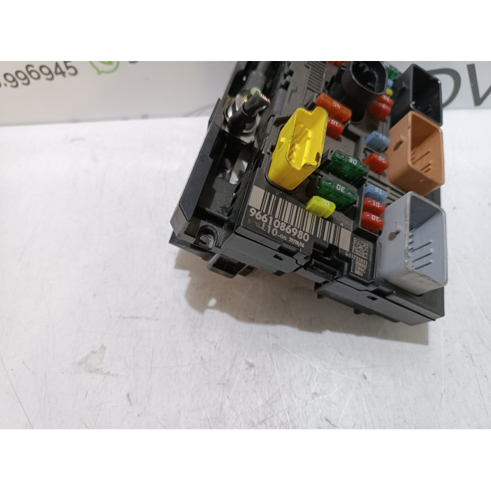 9661086980 CENTRALINA BODY COMPUTER FUSIBILIERA PEUGEOT 207 1.6 HDI (2006\2015)