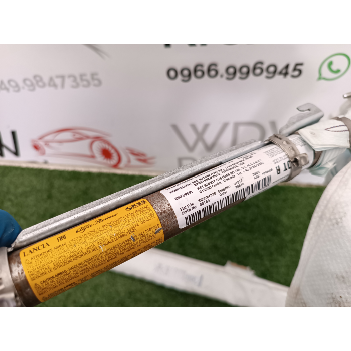 520024330 AIRBAG TENDA TENDINA LATO SINISTRO FIAT 500L 1.6 MTJ (DAL 2012 IN POI >) 