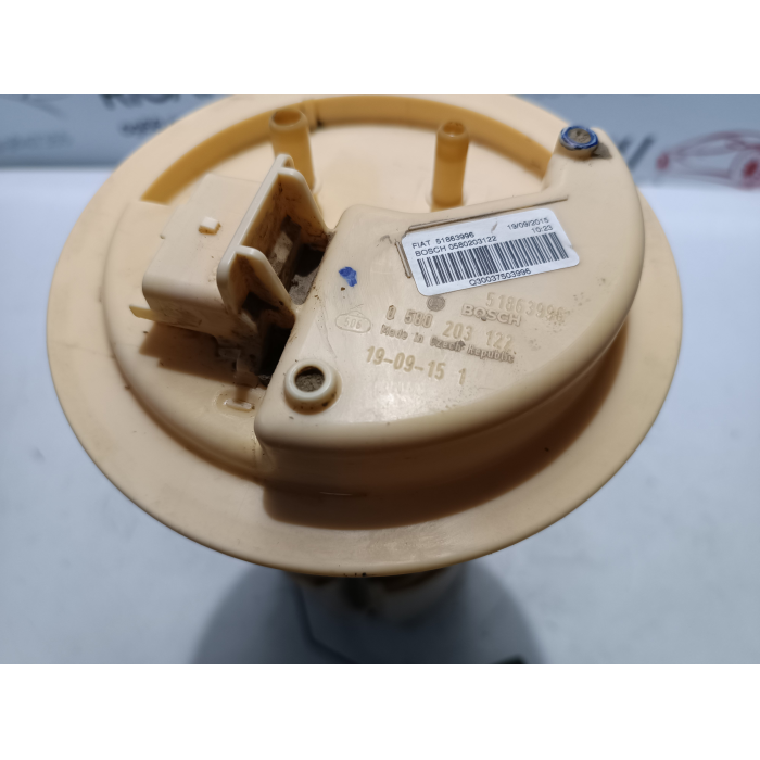 51863996 GALLEGGIANTE POMPA CARBURANTE FIAT PANDA (312\319) 1.3 4X4 (DAL 2012 IN POI >) 0580203122