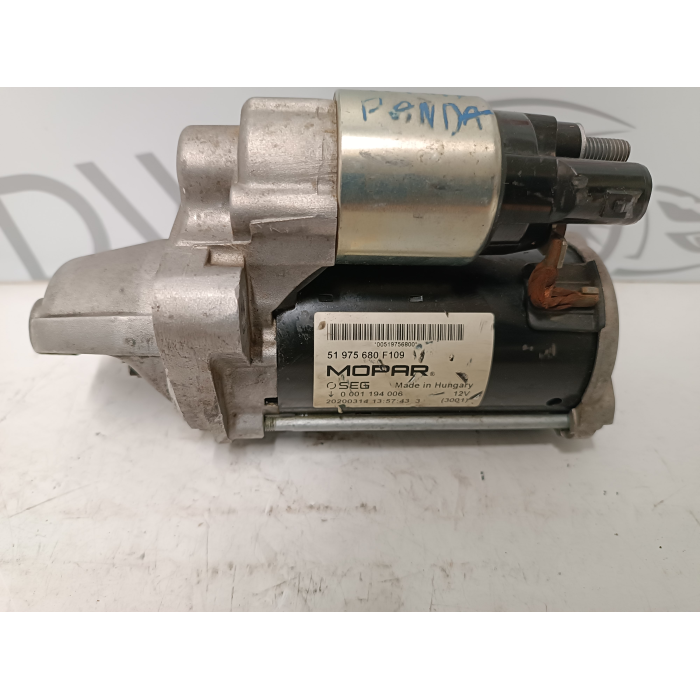 51975680 MOTORINO AVVIAMENTO FIAT 500 1.0 HYBRID 0001194006 - ORIGINALE -
