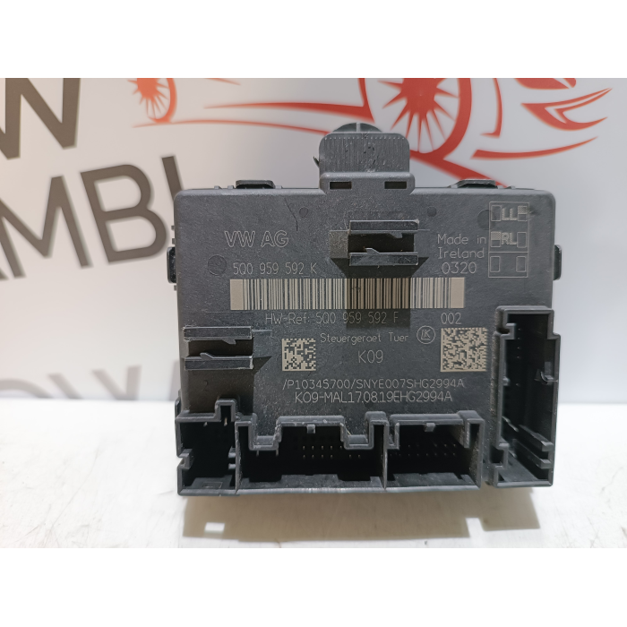 5Q0959592K CENTRALINA PORTA ANTERIORE DESTRO VW GOLF VII 7 1.6 TDI (2012\2019) 5Q0959592F