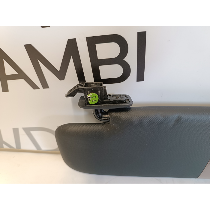 ALETTA PARASOLE FIAT 500 595 ABARTH COLORE NERO NERA LATO SINISTRO SX GUIDA 