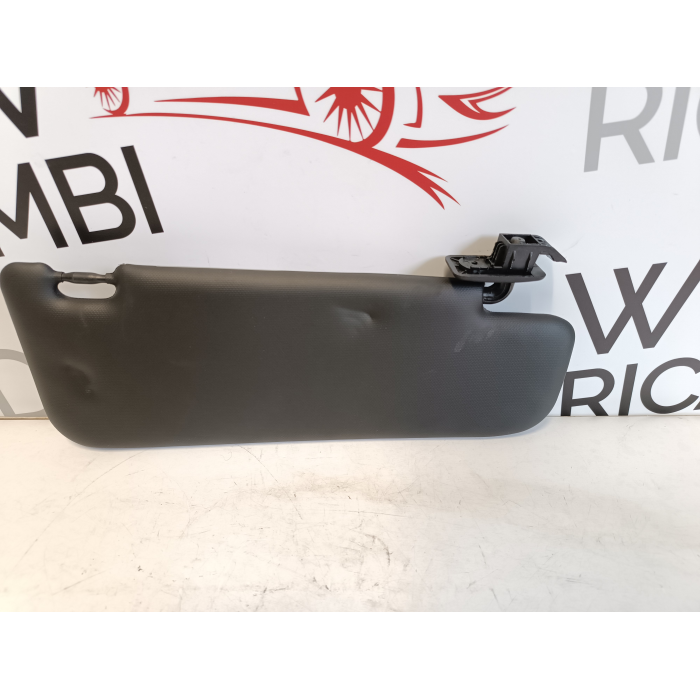 ALETTA PARASOLE FIAT 500 595 ABARTH COLORE NERO NERA LATO SINISTRO SX GUIDA 