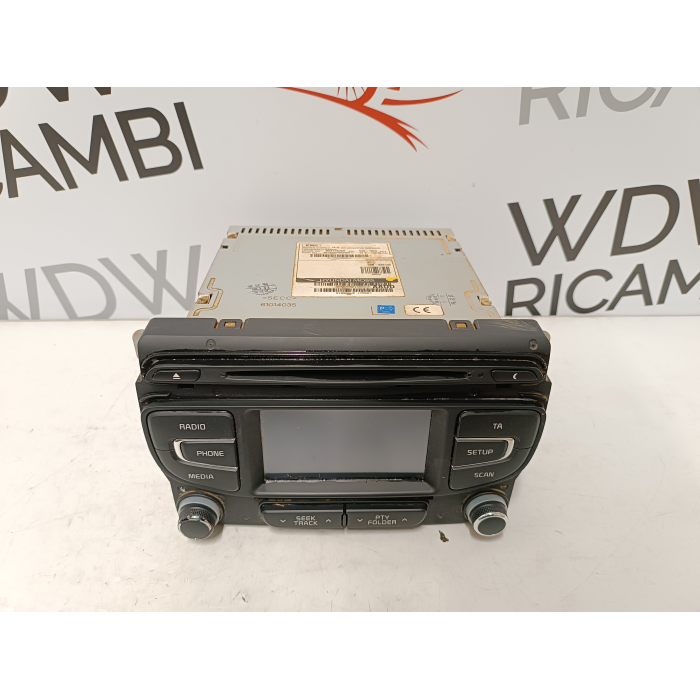 96180A2000WK STEREO AUTORADIO ORIGINALE USATO KIA CEE'D CEED (2012\2018) AC111A2EE