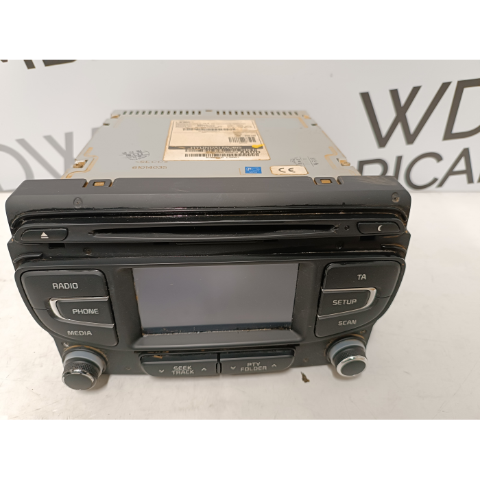 96180A2000WK STEREO AUTORADIO ORIGINALE USATO KIA CEE'D CEED (2012\2018) AC111A2EE