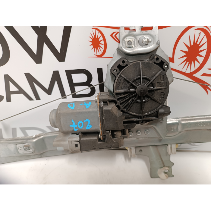 9681181880 MOTORINO ALZAVETRO ANTERIORE ANT DESTRO DX PEUGEOT 207 2006 AL 2015
